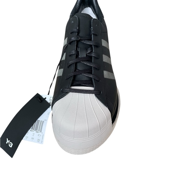adidas Y-3 Gendo Superstar Black / Cinder / Chalk Pearl/ 12.5 Size - Picture 8 of 16